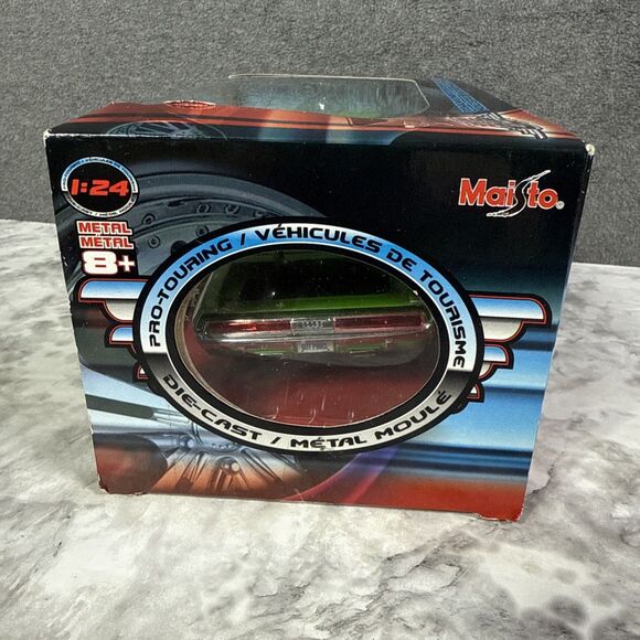 MAISTO PRO RODZ PRO TOURING 1970 DODGE CHALLENGER R/T COUPE DIECAST 1:24 Green - Picture 3 of 7